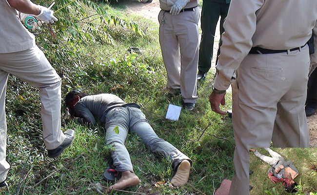 កាប់៥ពូថៅប្លន់សំលាប់យកម៉ូតូដោយសុវត្តិភាព