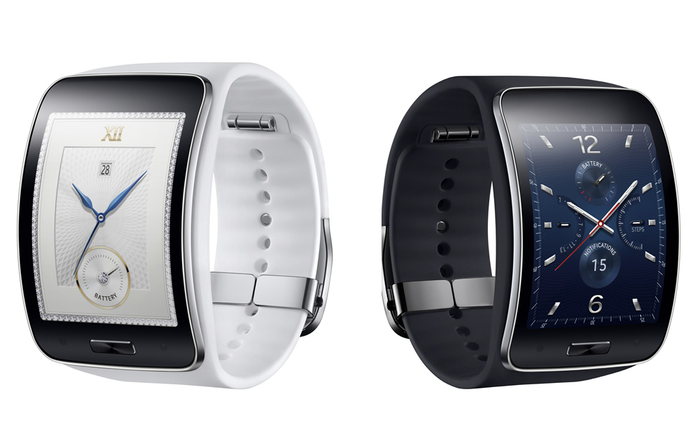 Samsung Gear S Smartwatc  Black and White