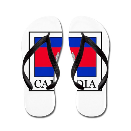 ទង់ជាតិខ្មែរ នៅលើទ្រនាប់ជើង