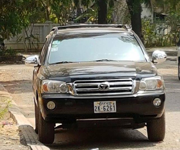 រថយន្ត​ហៃឡេនដឺរបស់ជនសង្ស័យ