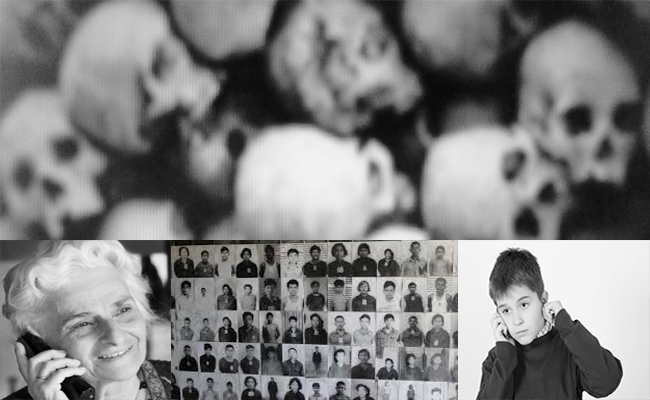 បែកធ្លាយម្តាយនិងកូននិយាយទូរស័ព្ទពីរឿងប្រវត្តិសាស្រ្តសម័យប៉ុលពត