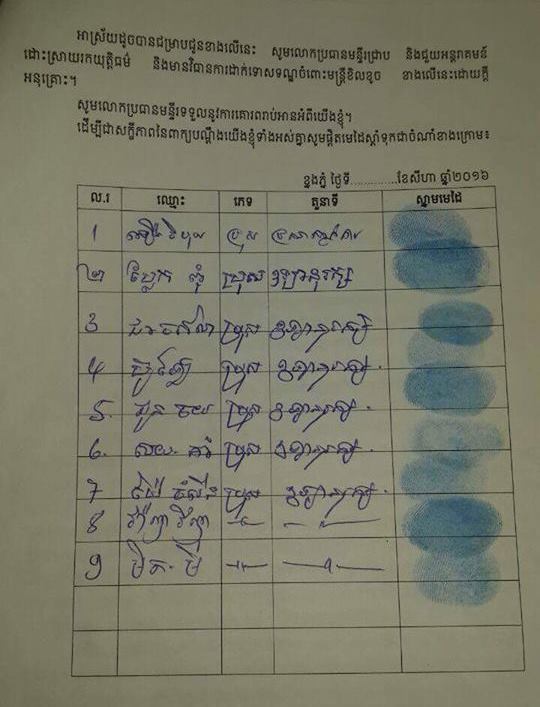 ពាក្យបណ្តឹងមន្រ្តីអនុរក្សជាប់កិច្ចសន្យា០៩នាក់